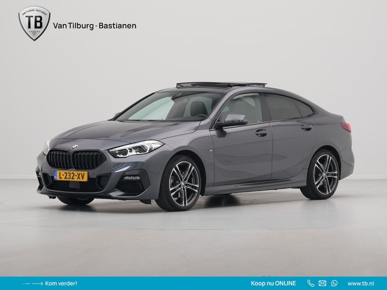 BMW 2-serie Gran Coupé - 218i 136pk Automaat Business Edition Plus Panorama Navigatie Stuurverwarming Camera 123 - AutoWereld.nl