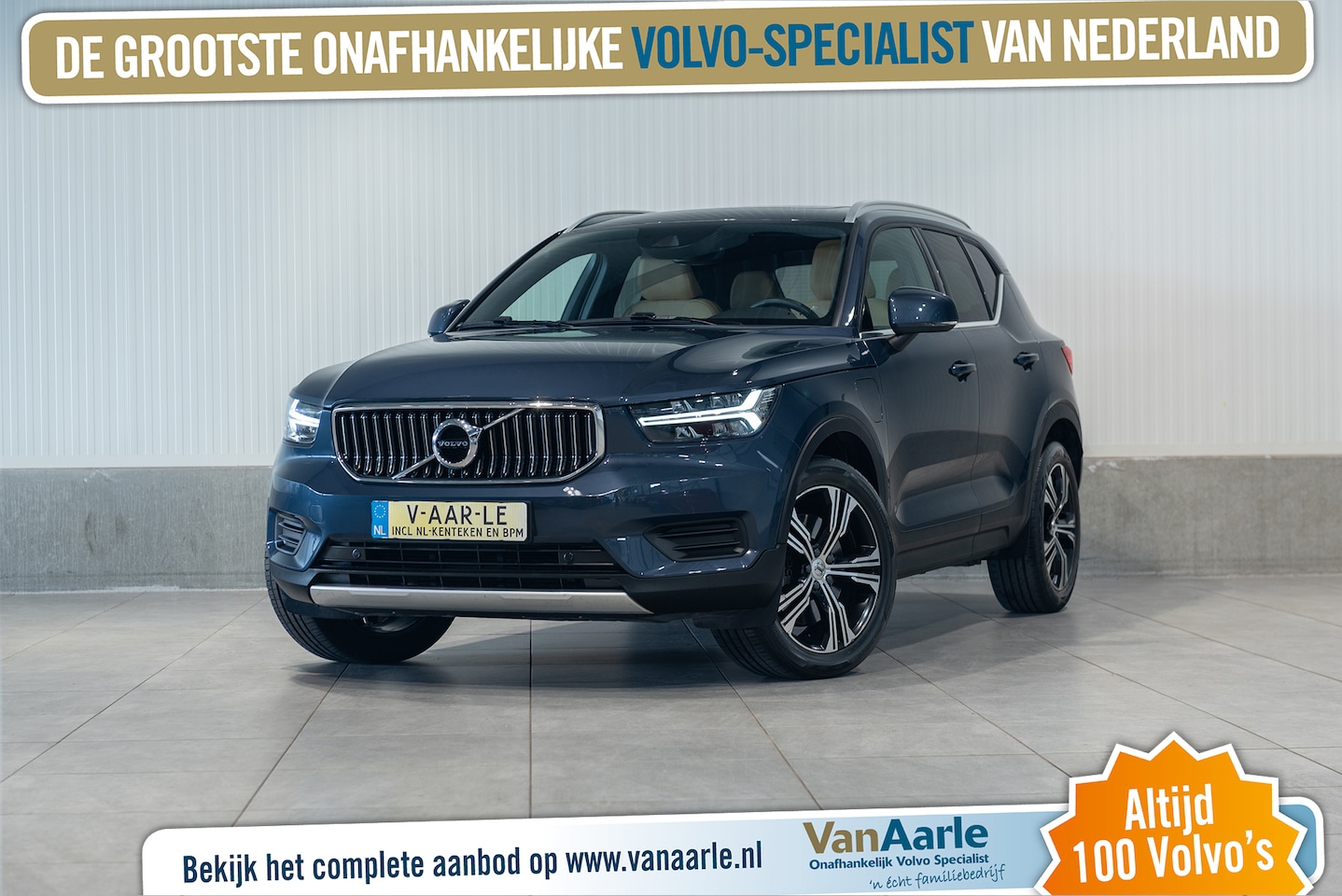 Volvo XC40 - T4 Aut. Plug-In Hybrid Inscription Panoramadak Leder 211pk - AutoWereld.nl