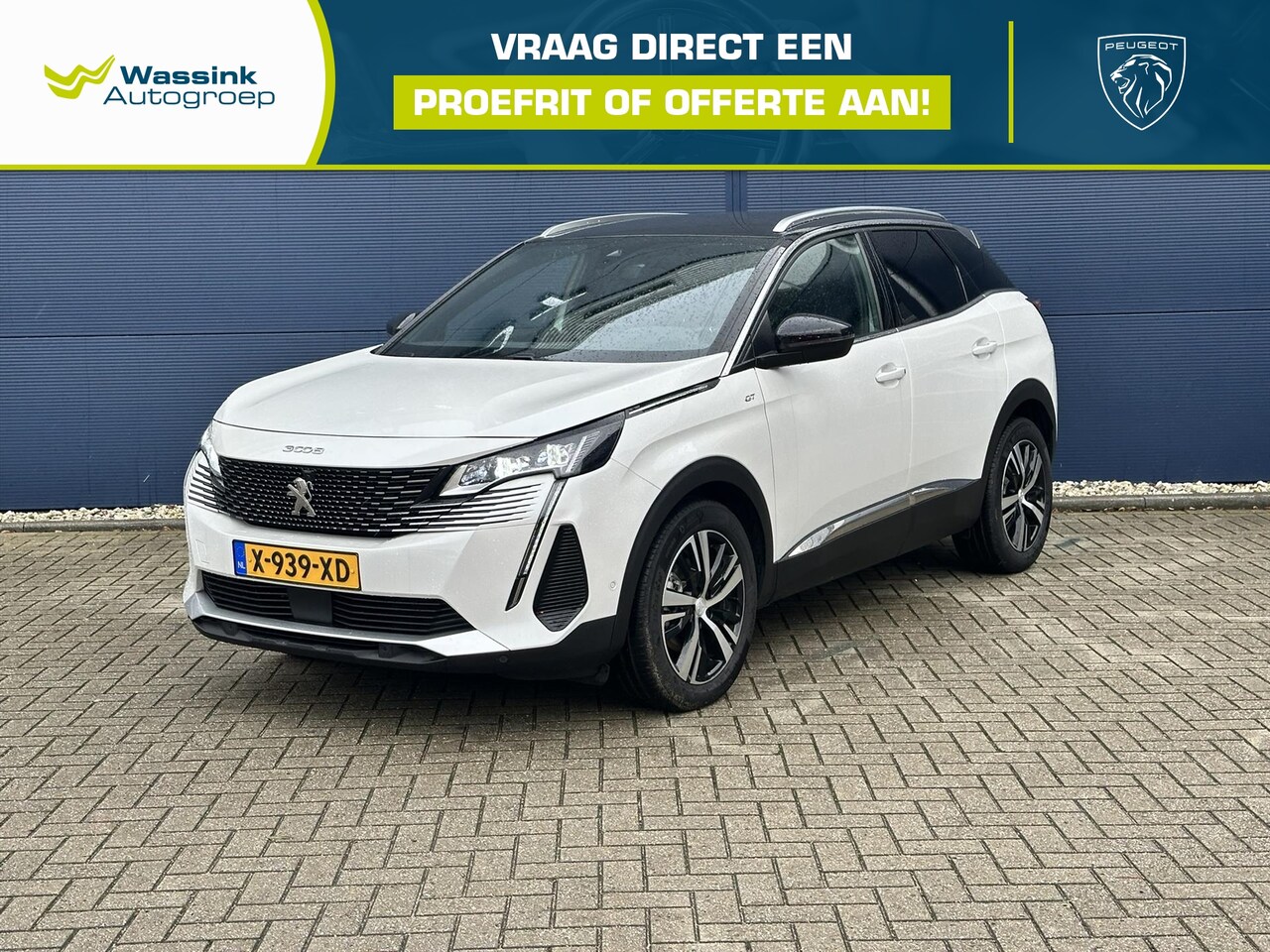 Peugeot 3008 - 1.2 Hybrid 136pk e-DSC6 GT | 360 Camera | Adaptieve Cruise Control | Blindspot Information - AutoWereld.nl
