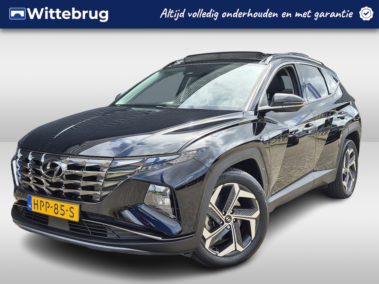 Hyundai Tucson - 1.6 T-GDI HEV Premium Sky | Lederen Bekleding | 360 View Camera | Panoramisch Schuifdak | - AutoWereld.nl