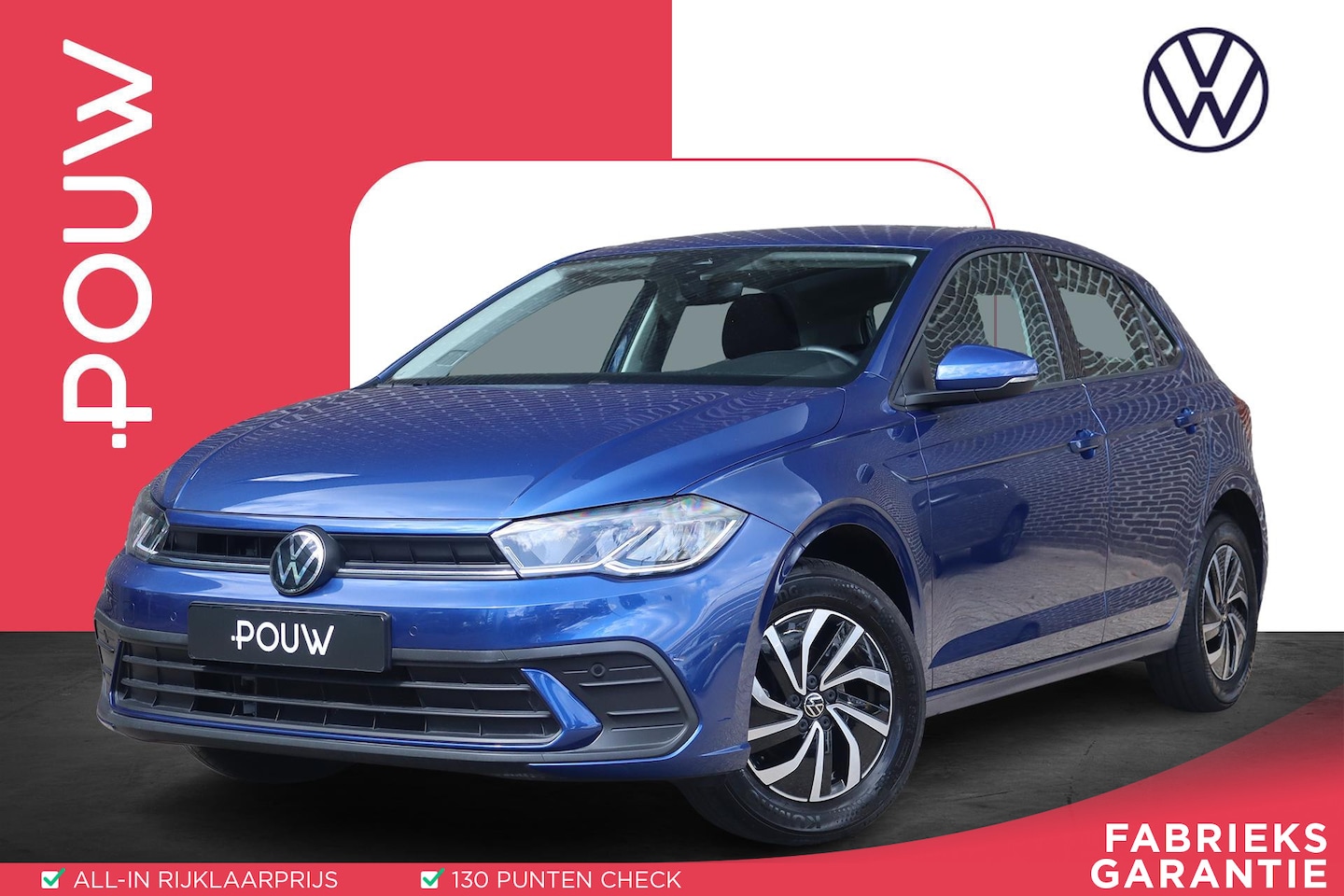 Volkswagen Polo - 1.0 TSI 95pk Life Edition | Airconditioning | Achteruitrijcamera | App Connect Navigatie - AutoWereld.nl