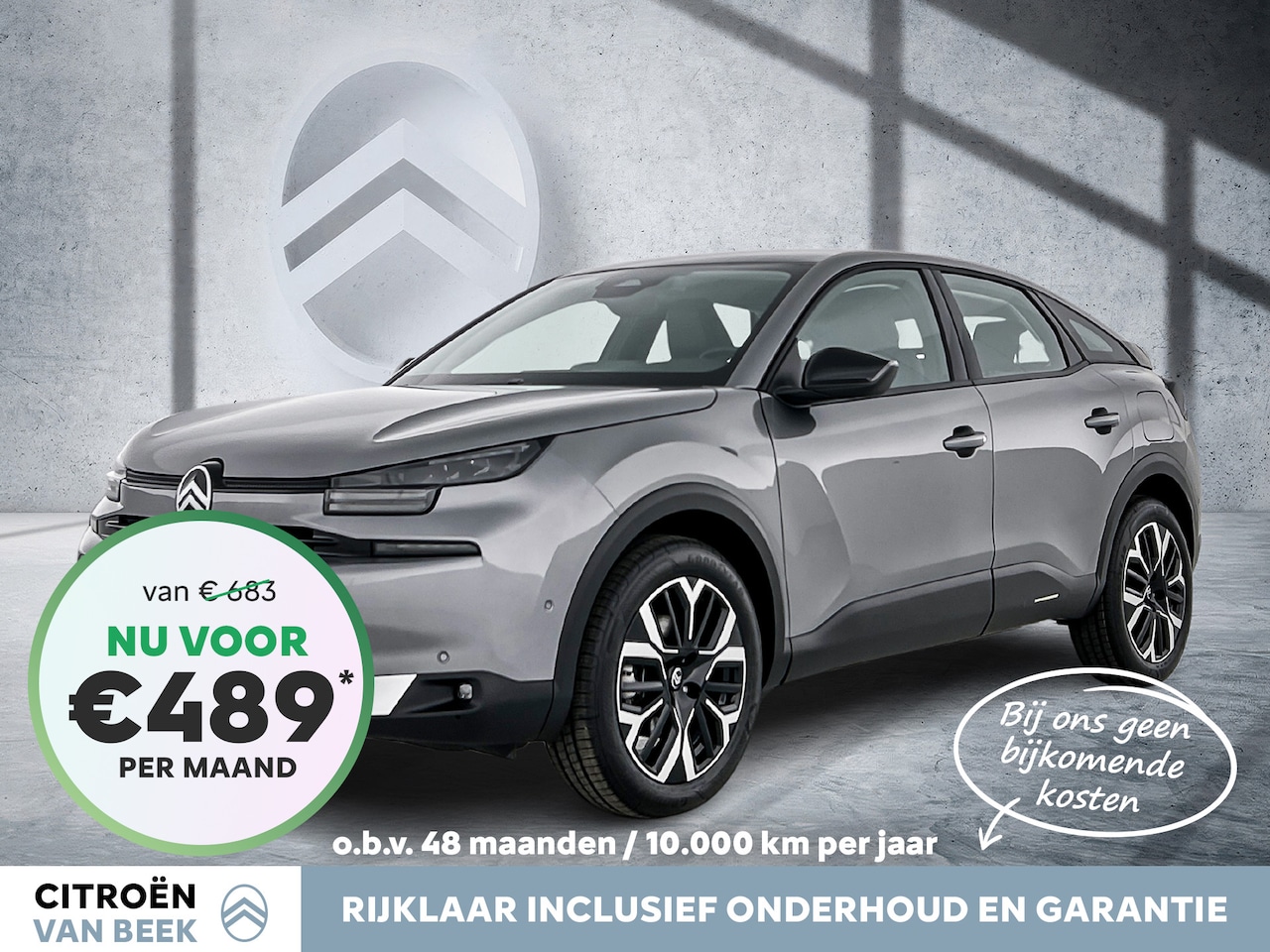 Citroën C4 - Hybrid 145pk Automaat Business Private Lease € 489,- pm - 48mnd - 10.000km - AutoWereld.nl