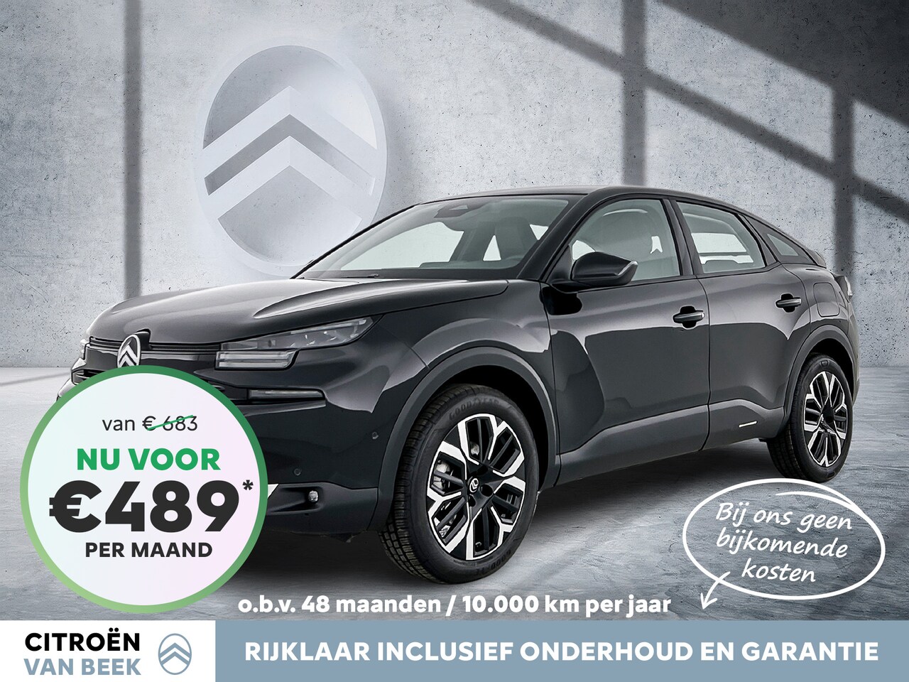 Citroën C4 - Hybrid 145pk Automaat Business Private Lease € 489,- pm - 48mnd - 10.000km - AutoWereld.nl