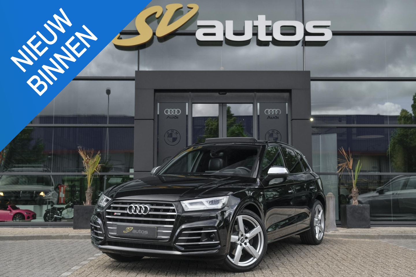 Audi SQ5 - 3.0 TFSI 354pk Quattro Panoramadak RS-stoelen Luchtvering Trekhaak Bang&Olufsen Massage He - AutoWereld.nl