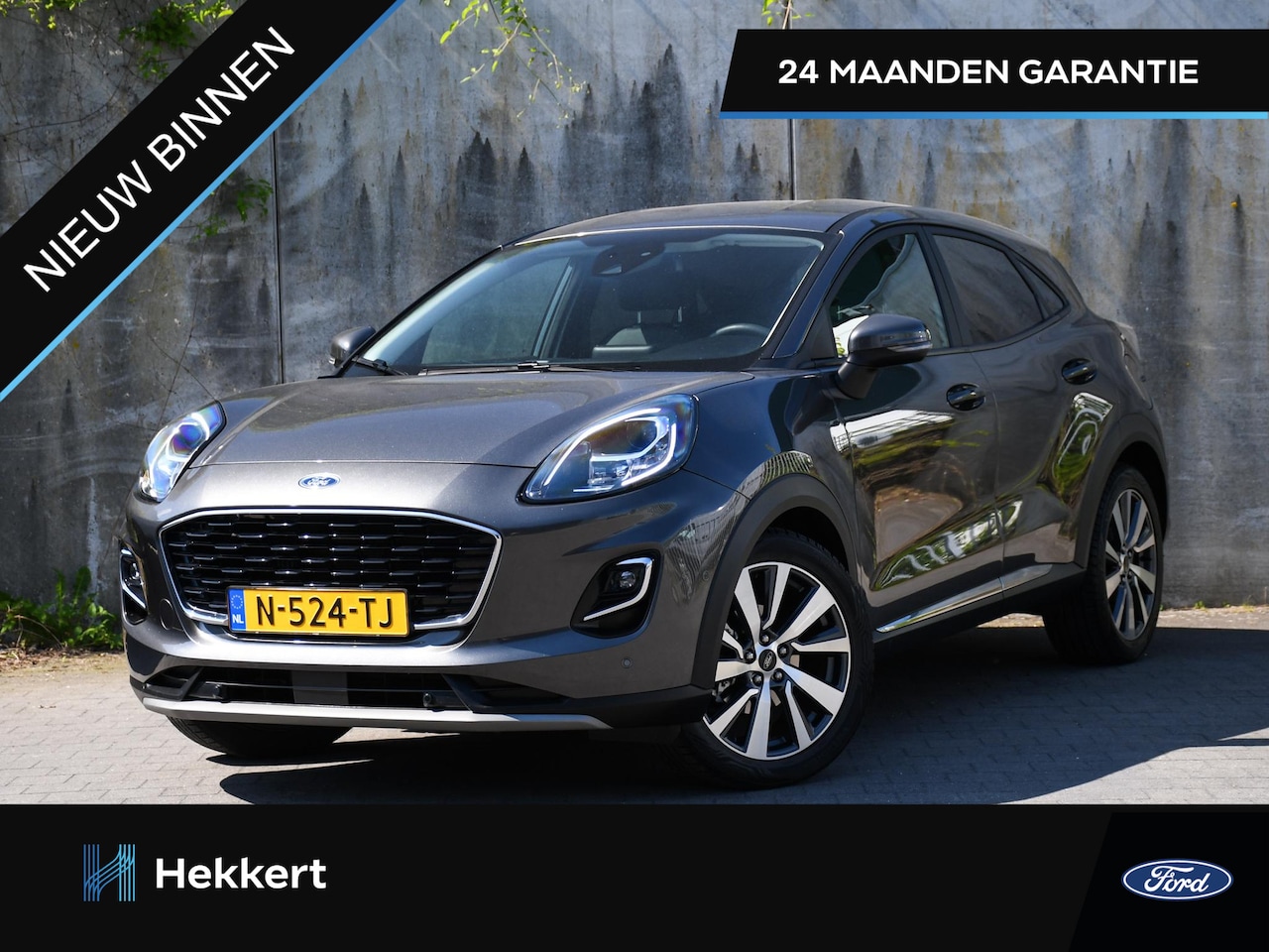Ford Puma - Titanium 1.0 EcoBoost Hybrid 125pk Automaat B&O | ADAP. CRUISE | WINTER PACK | 17''LM | PD - AutoWereld.nl