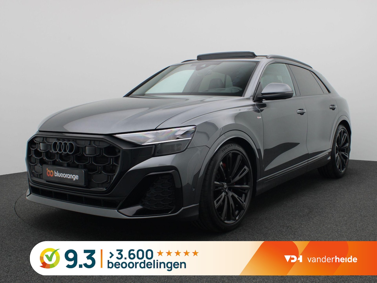 Audi Q8 - 50 TDI quattro S-Edtion 286PK Tiptronic Laser led matrix, trekhaak, head-up display, schui - AutoWereld.nl