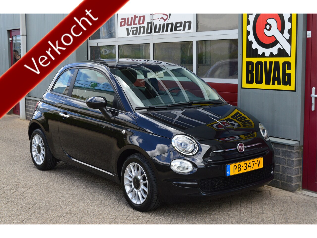 Fiat 500 - 0.9 TwinAir Turbo Popstar O.a: Cruise, Airco, Centr. Vergr, Radio, Rijklaar, Etc. All-in p - AutoWereld.nl