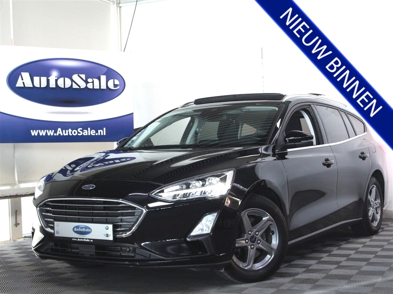 Ford Focus Wagon - 1.5 EcoBoost Titanium PANO B&O CARPLAY HUD '19 - AutoWereld.nl
