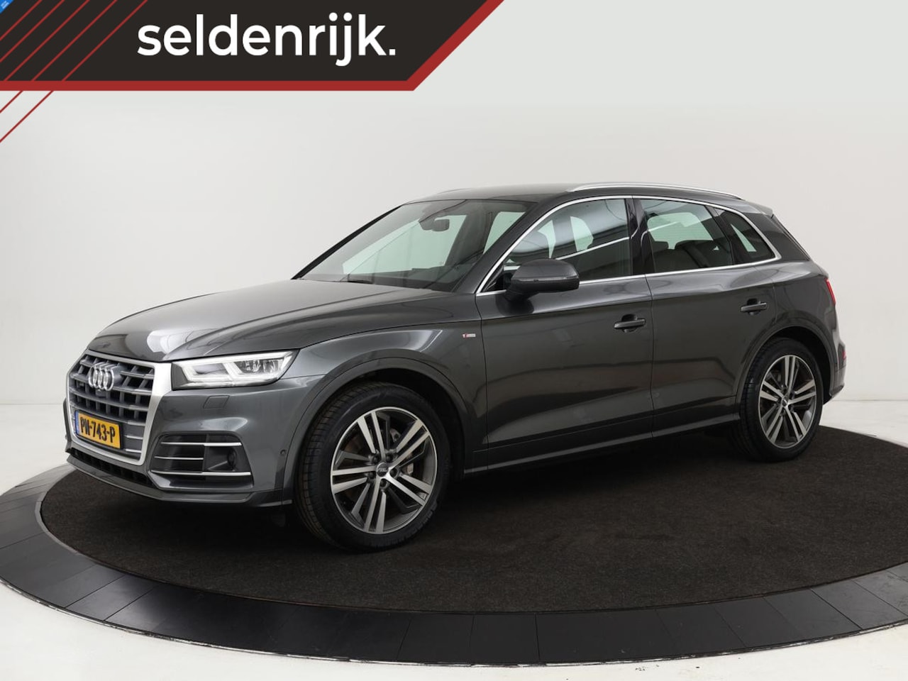 Audi Q5 - 2.0 TFSI quattro S Line | Bang & Olufsen | Leder | Luchtvering | 360 camera | Adaptive cru - AutoWereld.nl