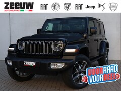 Jeep Wrangler Unlimited - 4xe 380 PK Sahara | Schuifdak | Leder | Camera | Navi | 20"