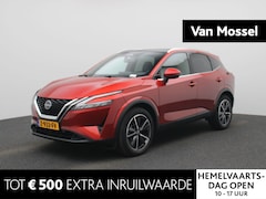 Nissan Qashqai - 1.3 MHEV Xtronic Tekna | 360 camera | NAVI | Panorama dak | LMV | Apple Carplay & Android