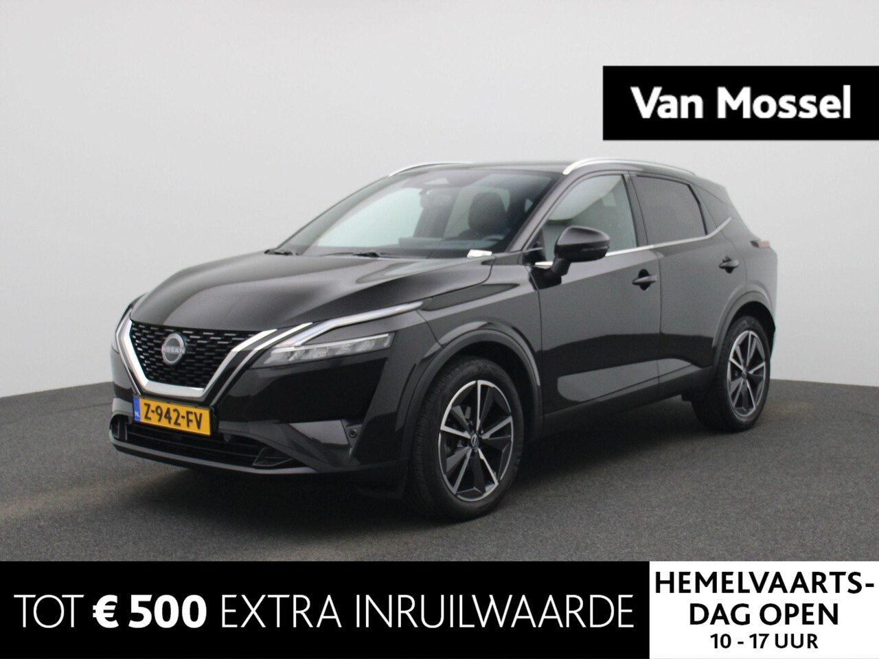 Nissan Qashqai - 1.3 MHEV Xtronic Tekna 158PK | Automaat | Panorama-dak | 360 Camera | Navigatie | Climate - AutoWereld.nl