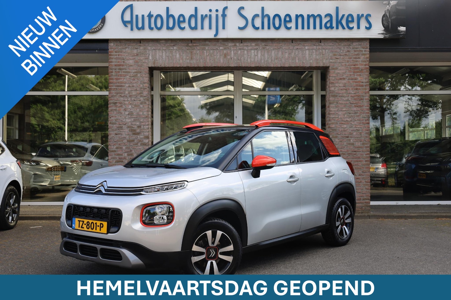 Citroën C3 Aircross - 1.2 PureTech S&S Feel NAVI CARPLAY CRUISE PDC CLIMA DUO-TONE LMV NAP - AutoWereld.nl