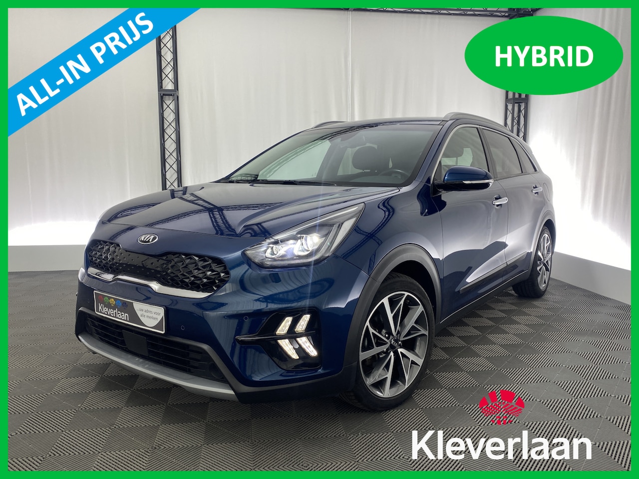 Kia Niro - 1.6 GDi Hybrid DynamicPlusLine Automaat | Pano-Dak | Apple Carplay | Trekhaak | Navi | - AutoWereld.nl