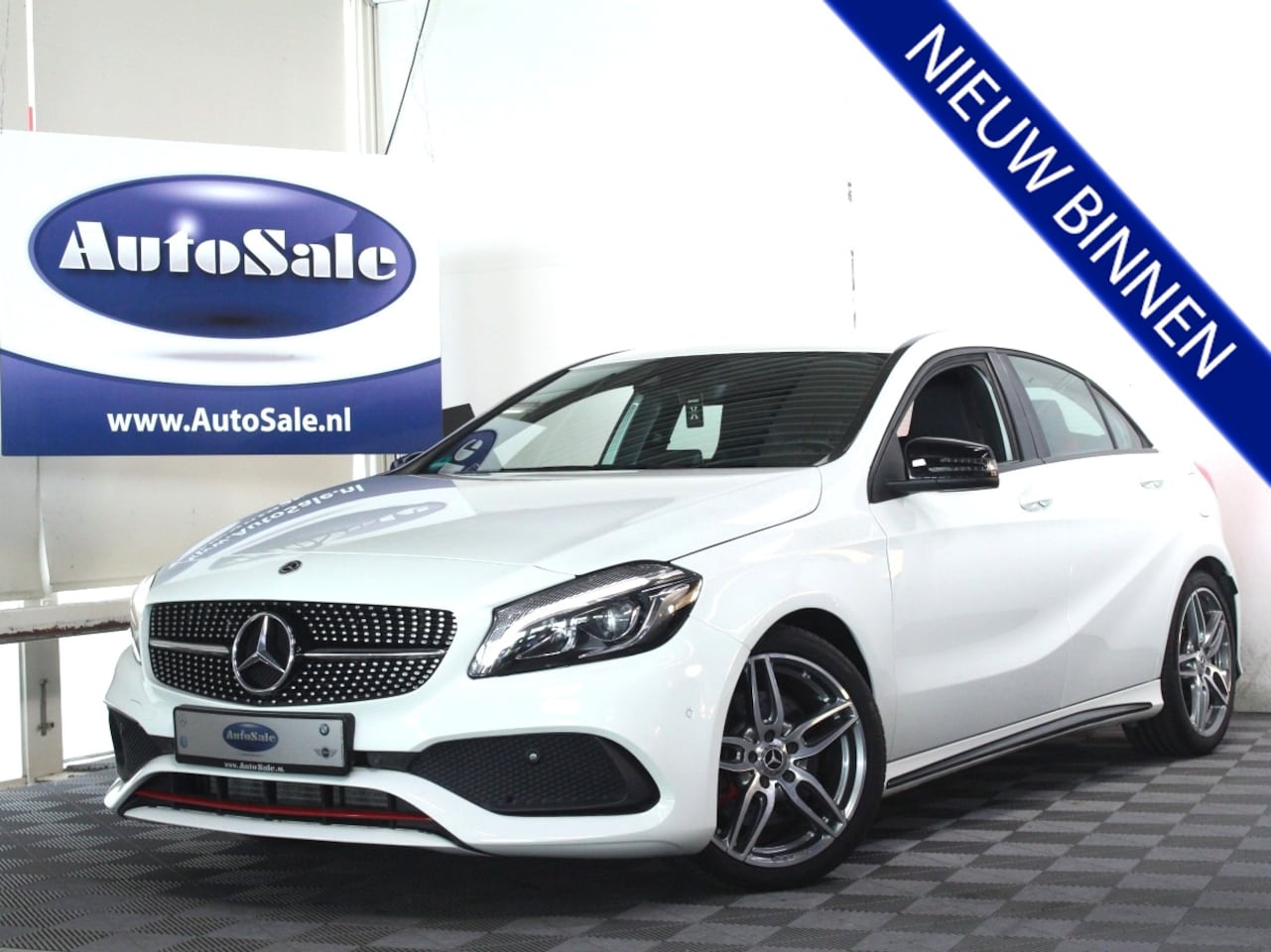 Mercedes-Benz A-klasse - 250 AMG Sport 218pk CARPLAY LEDER/ALCNTRA CRUISE STOELVW '17 - AutoWereld.nl