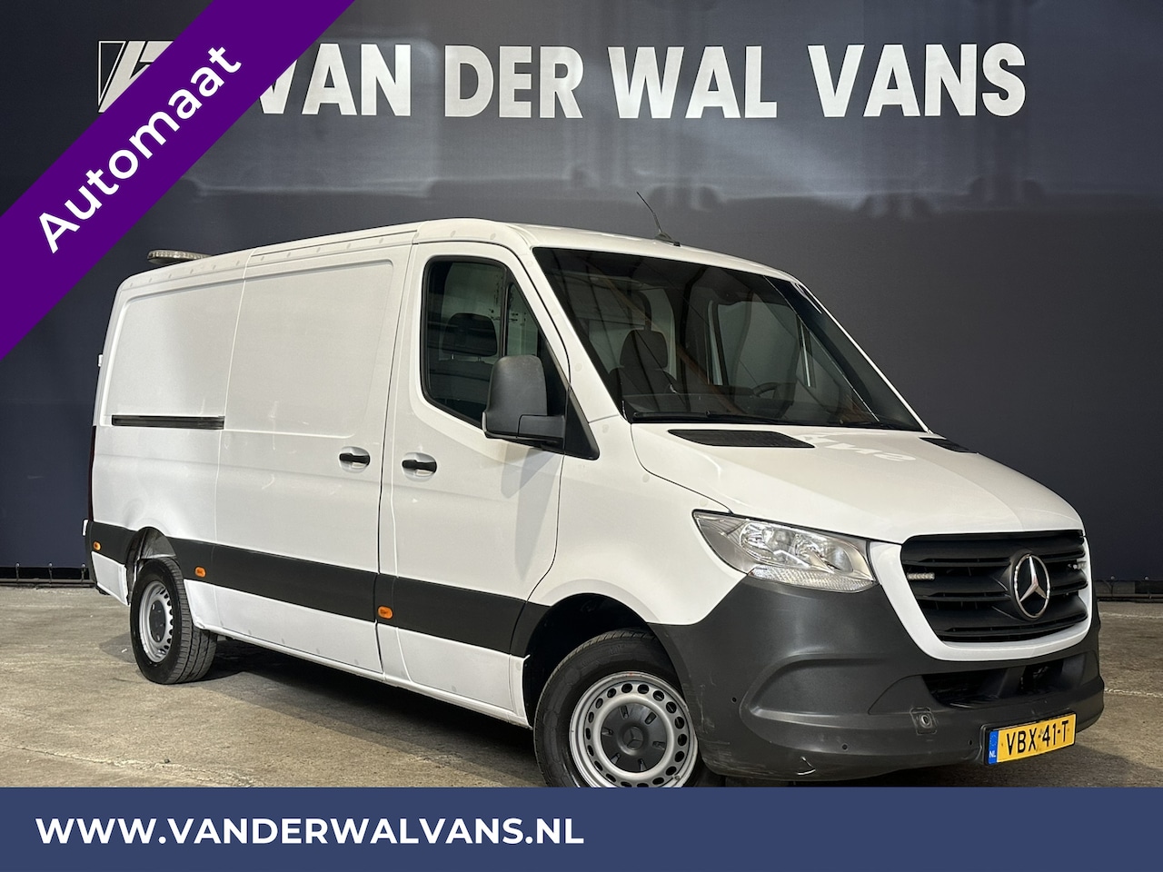 Mercedes-Benz Sprinter - 316 CDI 164pk Automaat 3500kg Trekhaak L2H1 inrichting Euro6 Airco | Camera | Apple Carpla - AutoWereld.nl