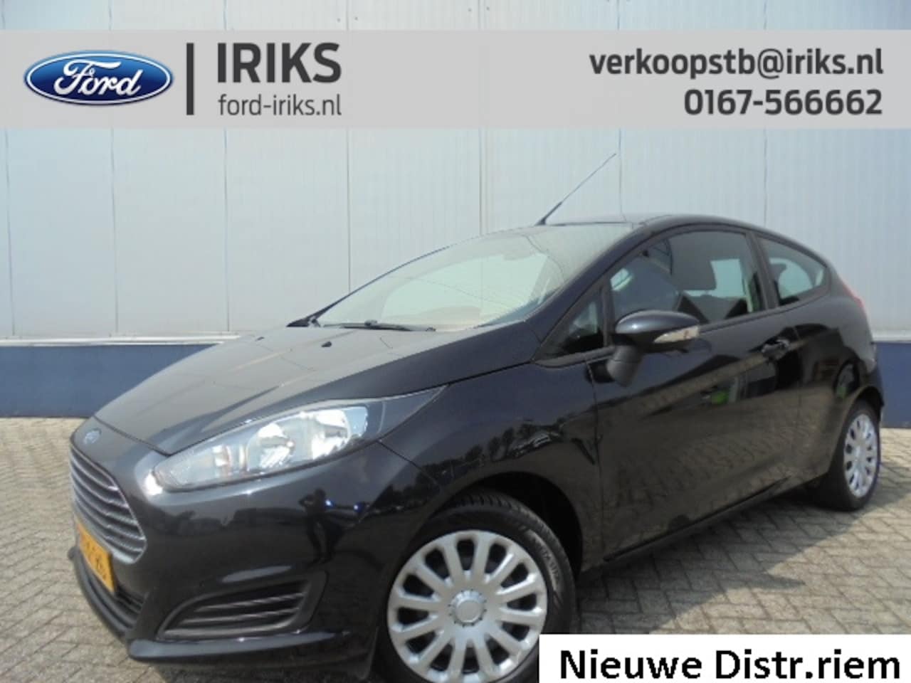 Ford Fiesta - 1.0 80PK 3Deurs S/S Style. nieuwe distributieriem - AutoWereld.nl