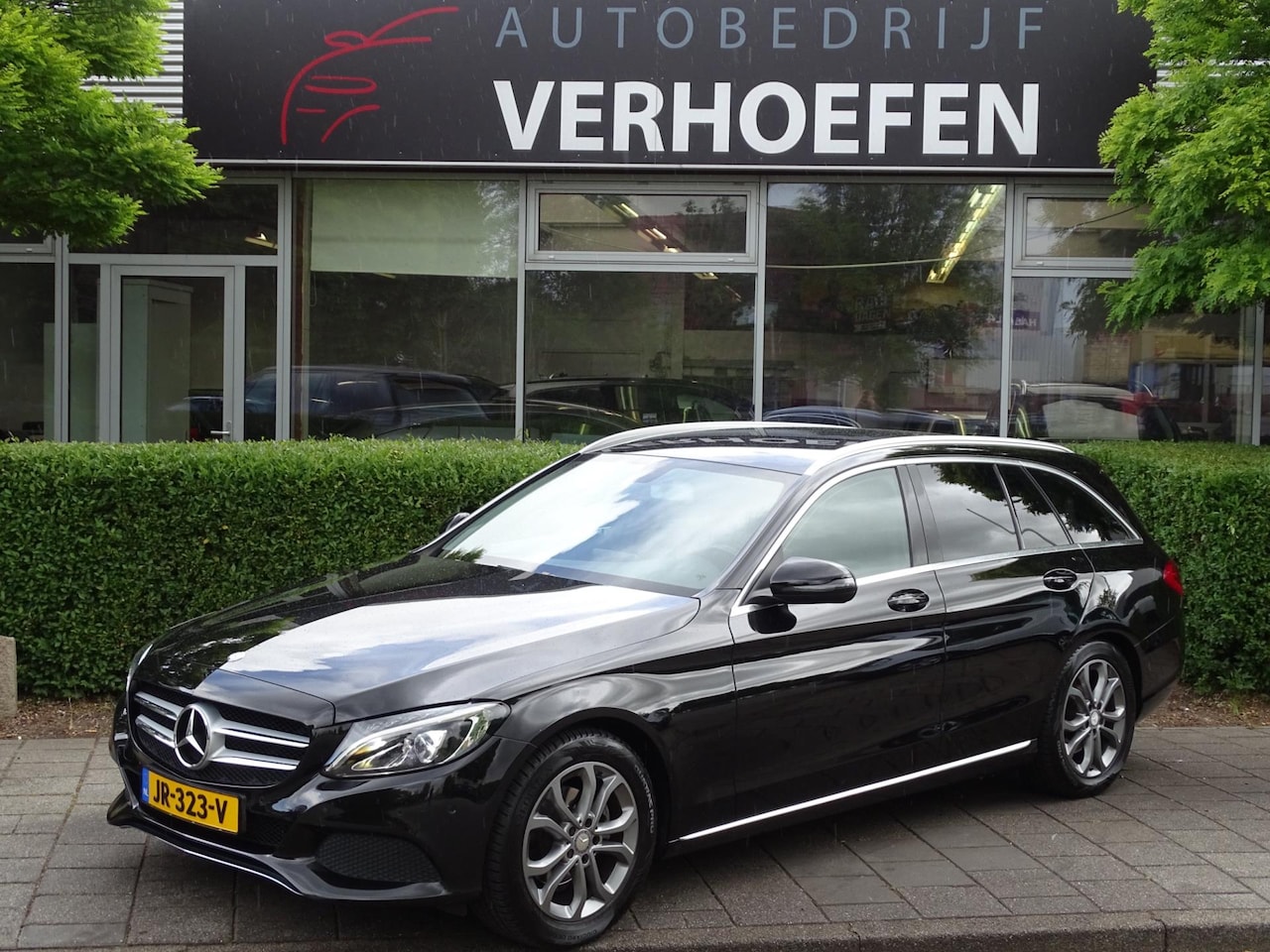 Mercedes-Benz C-klasse Estate - 180 Edition 1 - AUTOMAAT - STOEL VERW - CRUISE / CLIMATE CONTR - PARK SENS ! - AutoWereld.nl