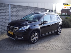 Peugeot 2008 - 1.2 PureTech Blue Lease Allure Panodak Half Leder Sportstoelen Navi Camera Clima Cruise PD