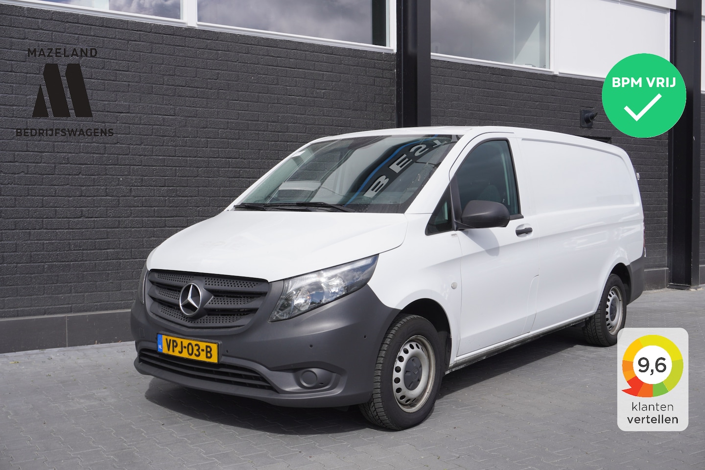 Mercedes-Benz Vito - 116 CDI Lang EURO 6 - Airco - Navi - Cruise - Achteruitrijcamera - €17.900,- Excl. - AutoWereld.nl