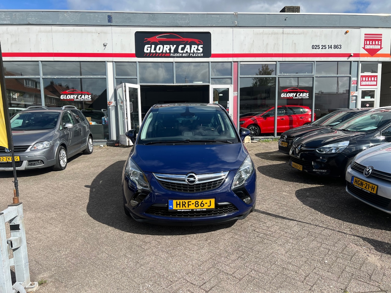Opel Zafira Tourer - 1.4 7 PERSOON,ACTERUITCAMERA,NIEUWE APK - AutoWereld.nl