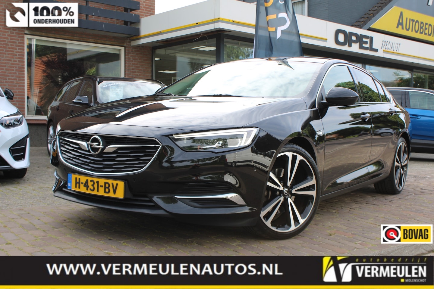 Opel Insignia Grand Sport - 1.6 Turbo 200PK Business Executive Automaat + 20"/ Navi/ Clima/ Camera/ Winterpakket/ Full - AutoWereld.nl