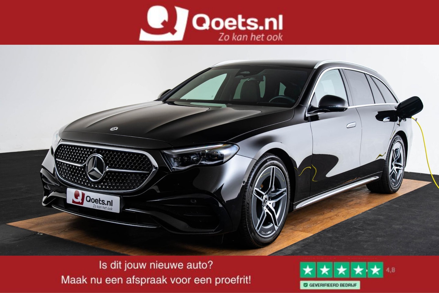 Mercedes-Benz E-klasse Estate - 300 e AMG Line Trekhaak - Burmester 4D - Getint Glas - Verwarmd stuur - Distronic Plus - K - AutoWereld.nl