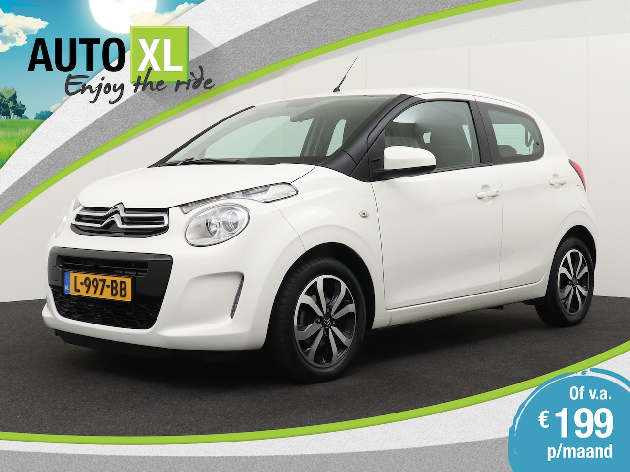 Citroën C1 - 1.0 VTi Shine Camera Carplay LED 15' LMV - AutoWereld.nl