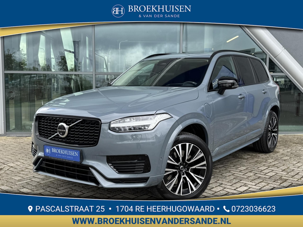 Volvo XC90 - 2.0 T8 Recharge AWD Ultimate Dark Long Range 455pk Alcantara Hemel / Panoramadak / Trekhaa - AutoWereld.nl
