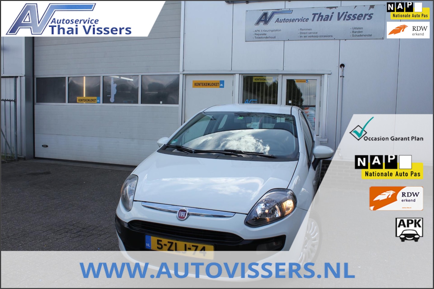 Fiat Punto Evo - 1.2 Pop Airco Elektr pak Blue&Me Apk21-3-26 - AutoWereld.nl