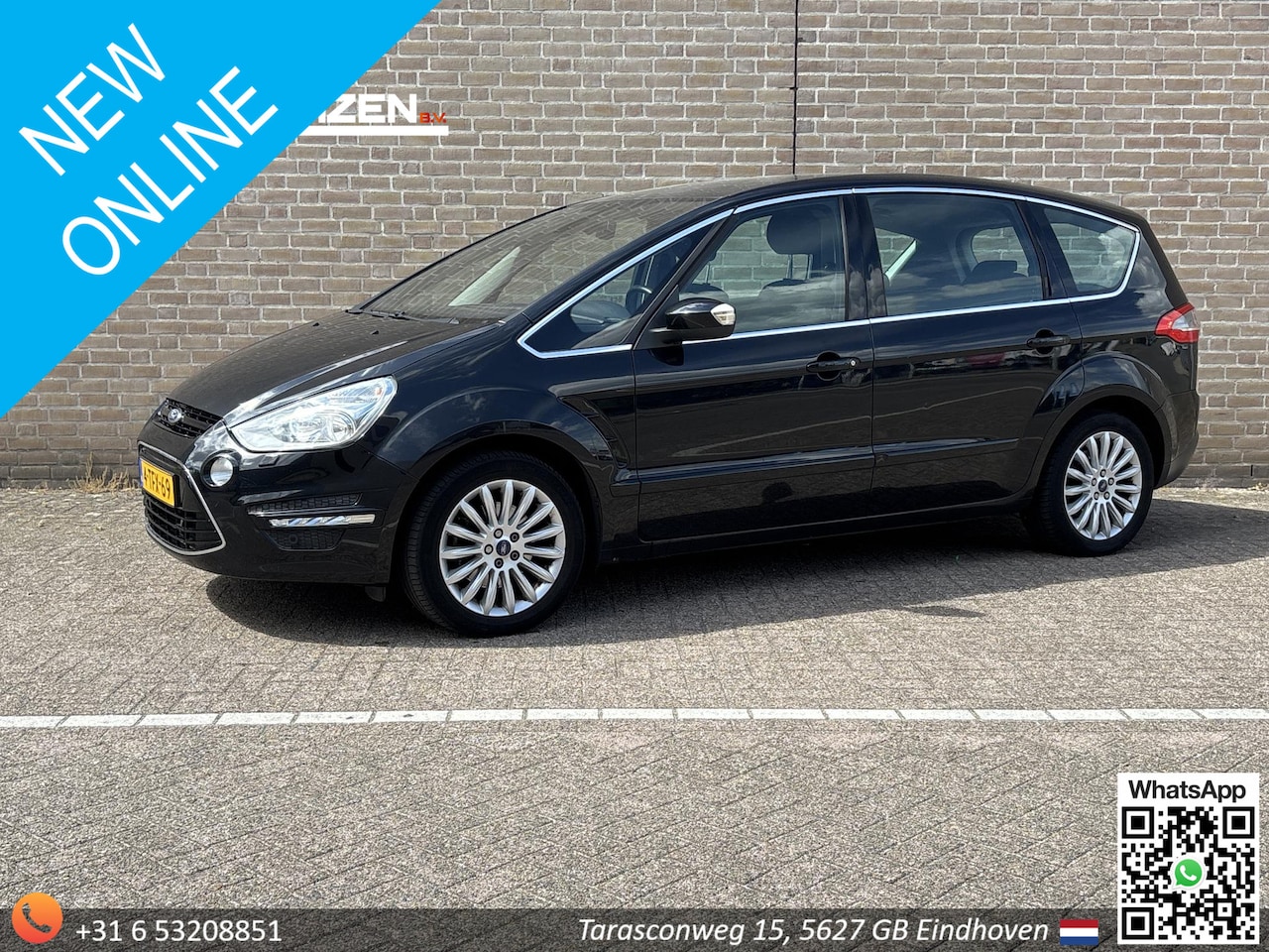Ford S-Max - 1.6 EcoBoost Titanium 7 Persoons. | Cruise | Climate | Navi | Stoelverwarming/koeling | - AutoWereld.nl