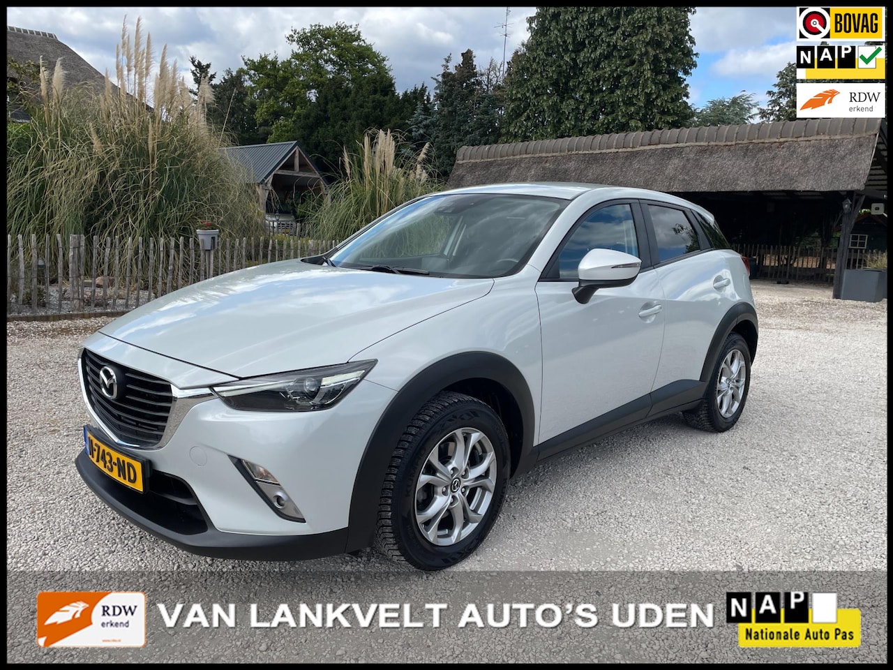 Mazda CX-3 - 2.0 SkyActiv-G 150 GT-M Automaat 4WD trekhaak - AutoWereld.nl