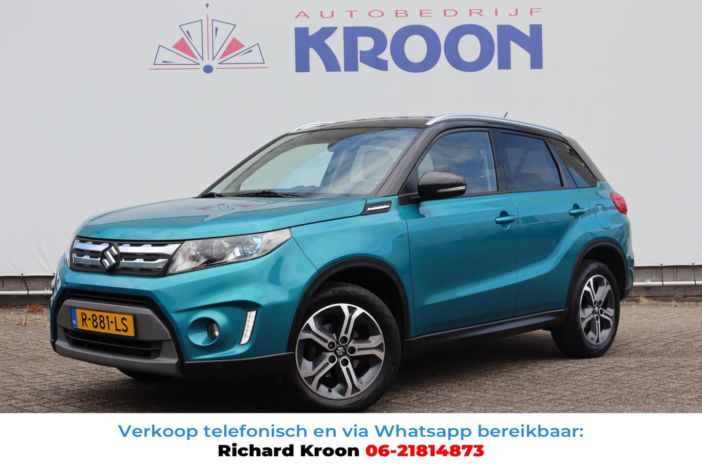 Suzuki Vitara - 1.6 High Executive 1.6 High Executive, Navigatie, Trekhaak, Leder Alcantara! - AutoWereld.nl