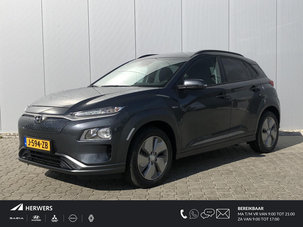 Hyundai Kona Electric - EV Fashion 64 kWh / Kogel Voor Fietsendrager / Navigatie / Cruise Control / Airco Automati - AutoWereld.nl