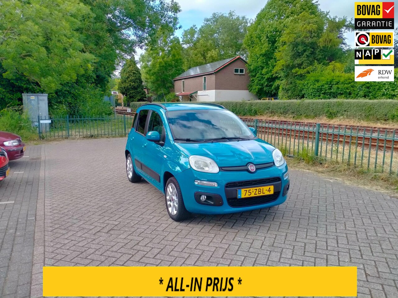 Fiat Panda - 0.9 TwinAir Lounge airco ALLINPRIJS - AutoWereld.nl