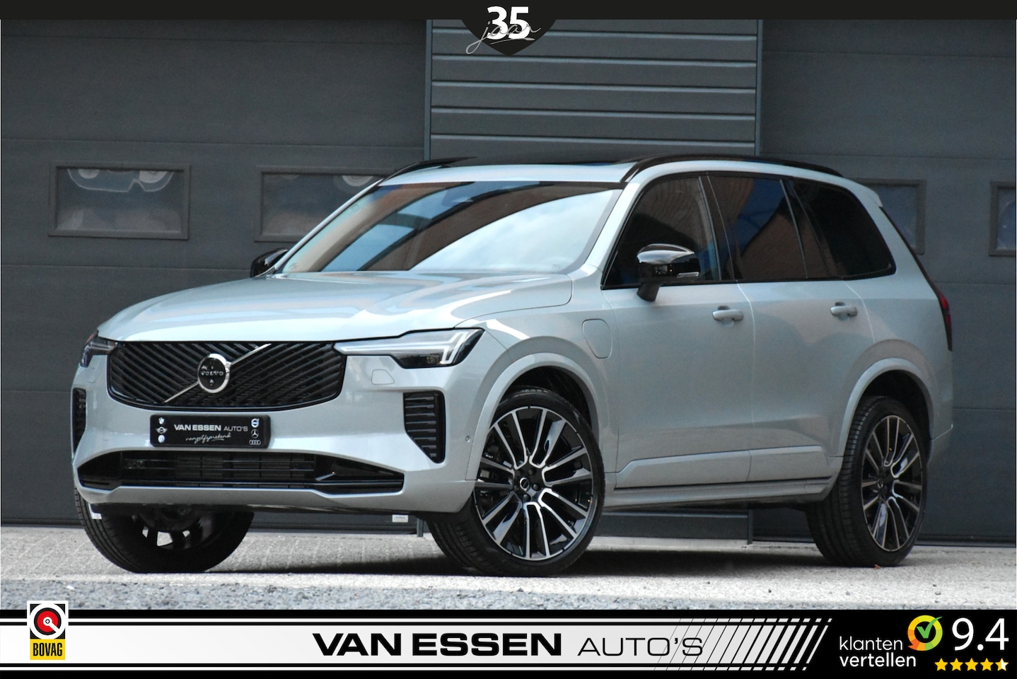 Volvo XC90 - 2.0 T8 Plug-in hybrid AWD Plus Dark 7p. FACELIFT 22-Inch 360-Camera Head-Up H&K Nieuw! - AutoWereld.nl