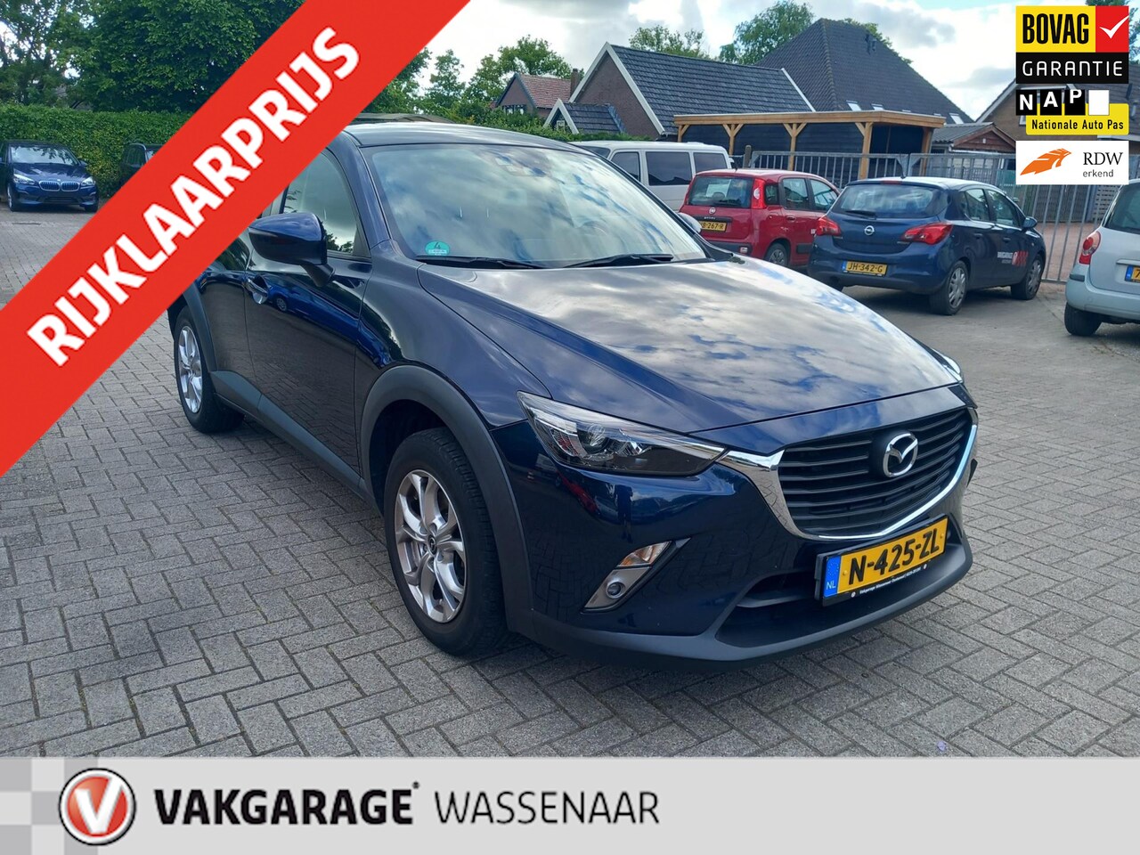 Mazda CX-3 - 2.0 SkyActiv-G 120 SkyLease+ 175pk trekh carplay - AutoWereld.nl