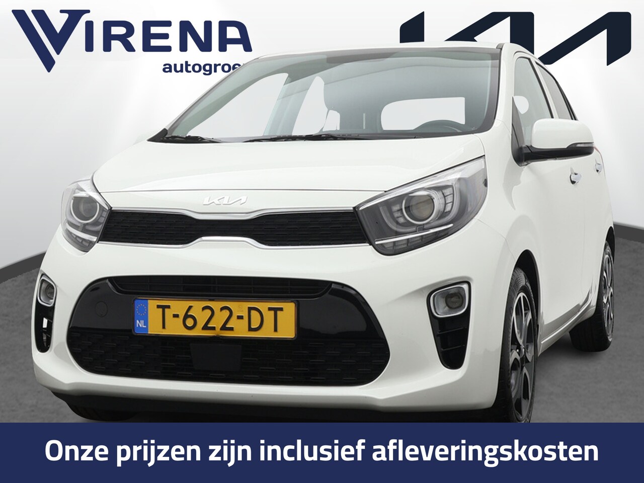 Kia Picanto - 1.0 DPi DynamicPlusLine - Navigatie - Cruise Control - Lichtmetalen Velgen - Climate Contr - AutoWereld.nl