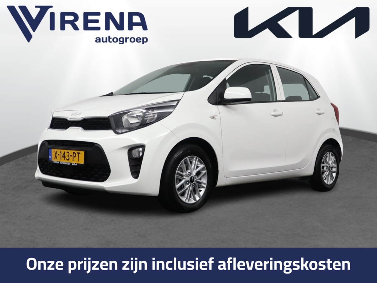 Kia Picanto - 1.0 DPi DynamicLine - Apple CarPlay/Android Auto - Cruise Control - Airco - LM Velgen - Fa - AutoWereld.nl