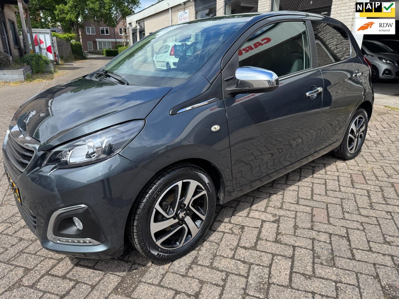 Peugeot 108 - 1.0 e-VTi Allure AIRCO ORG 78823 KM NAP O.H BOEKJES 4XNW BANDEN ACHTERUIT CAMERA BOMVOLLE. - AutoWereld.nl