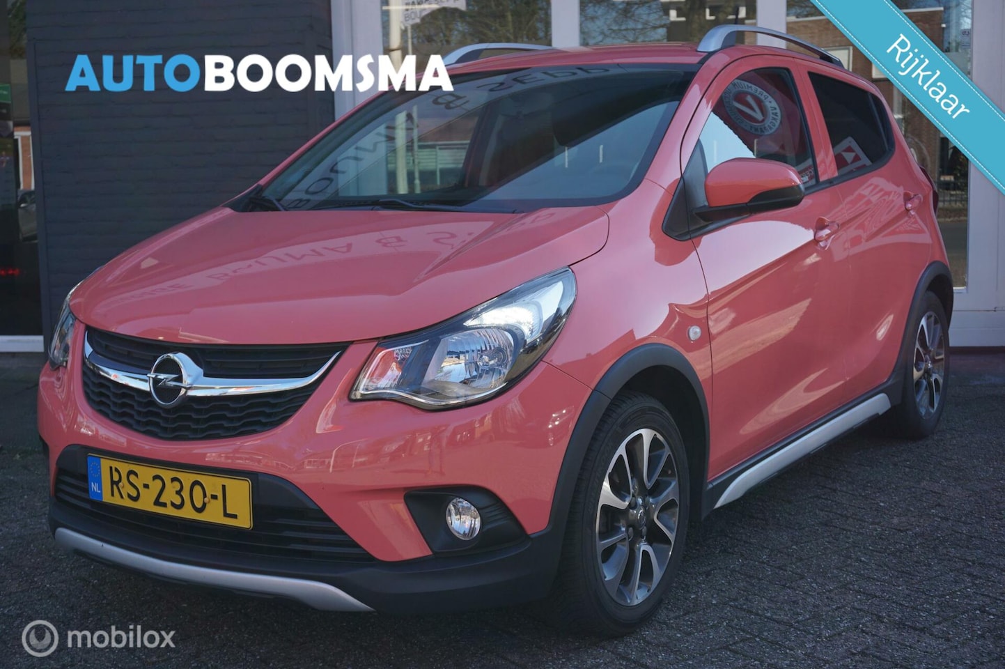 Opel Karl - 1.0 Rocks Online Edition Airco Cruise Navi Trekhaak - AutoWereld.nl