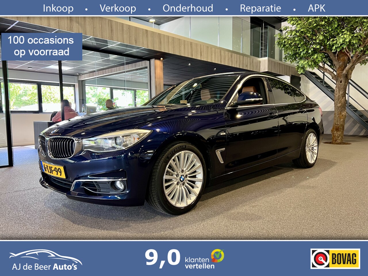 BMW 3-serie Gran Turismo - 320i High Executive Electrische trekhaak | Volleder | Stoelverwarming | LED - AutoWereld.nl