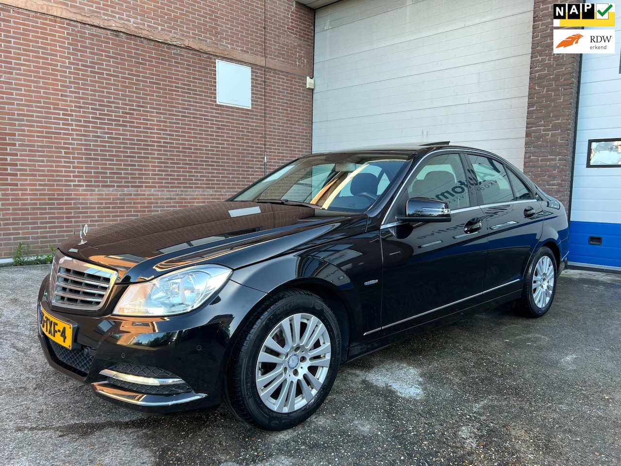 Mercedes-Benz C-klasse - 180 Elegance 1E EIG FACELIFT SCHUIFDAK - AutoWereld.nl