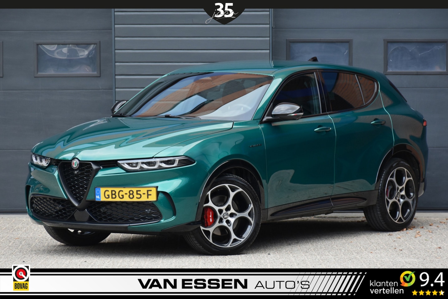 Alfa Romeo Tonale - 1.5T Hybrid Veloce Leder 360-Camera Stoelkoeling ACC Keyless NL-Auto! - AutoWereld.nl