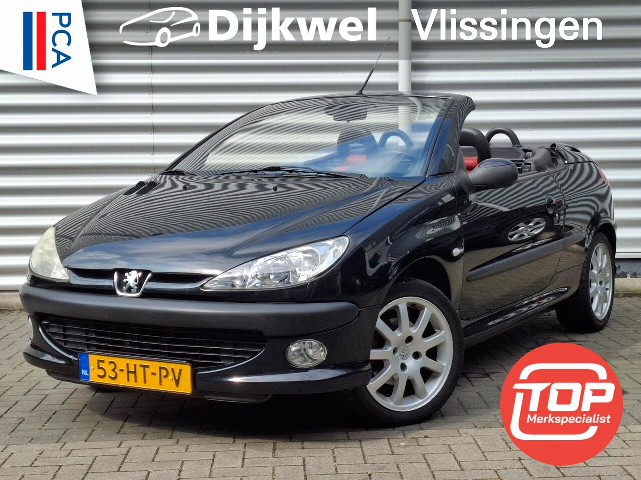 Peugeot 206 CC - 2.0i 16V Cabriolet Clima/Leder/Park - AutoWereld.nl