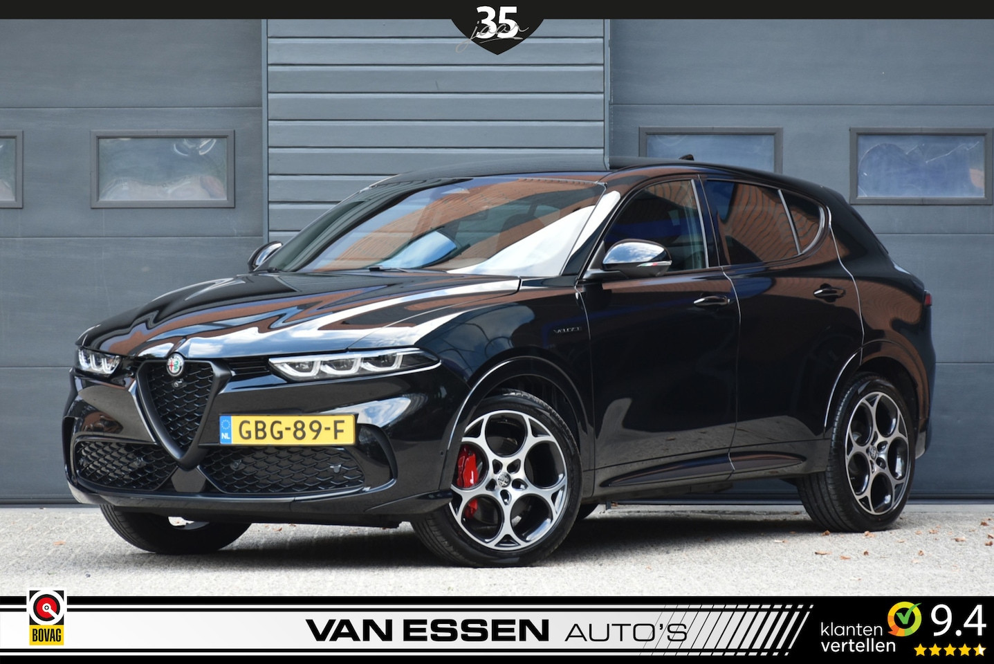 Alfa Romeo Tonale - 1.5T Hybrid Veloce Leder 360-Camera Stoelkoeling ACC Keyless NL-Auto! - AutoWereld.nl
