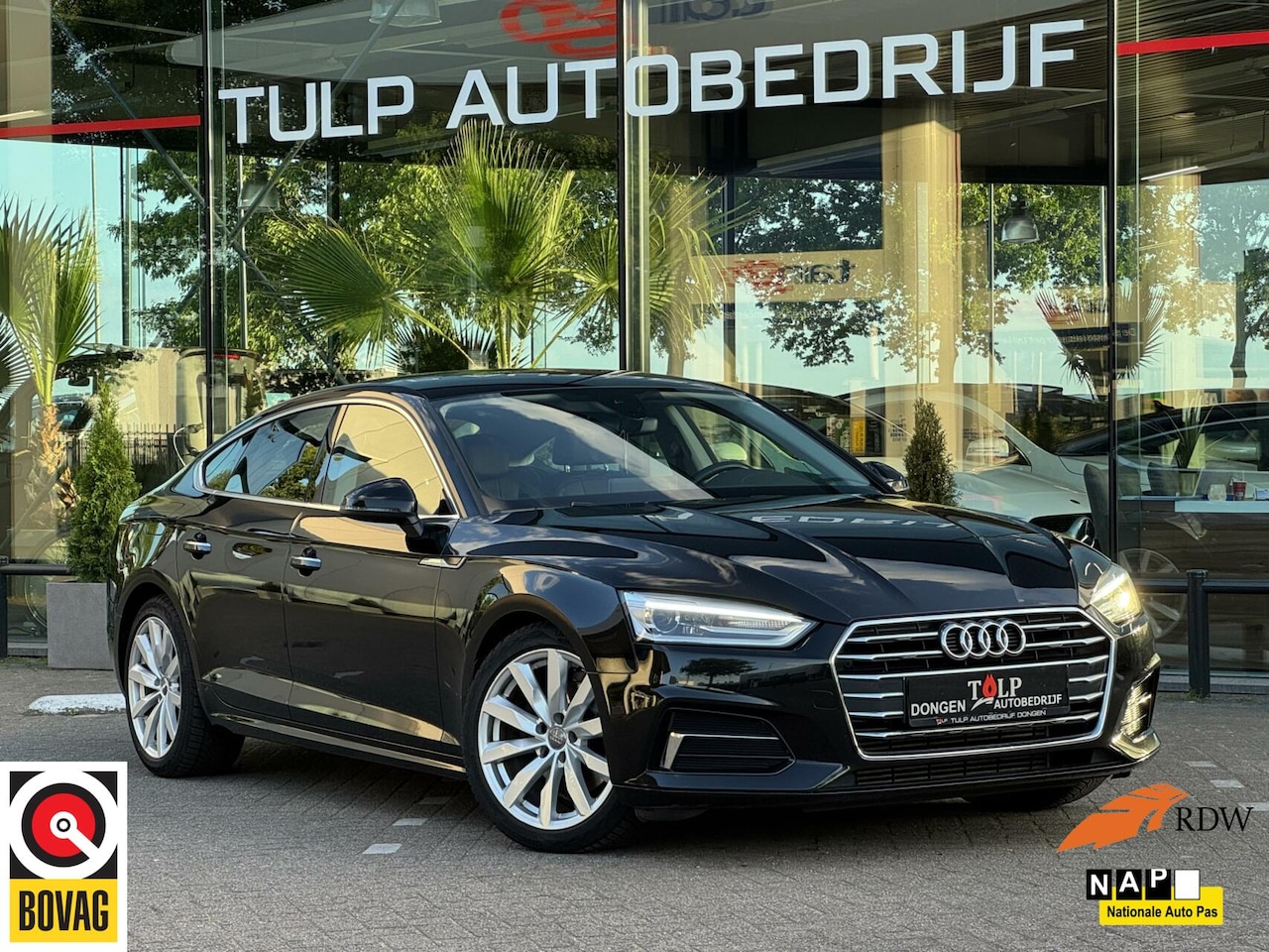 Audi A5 Sportback - 35 TFSI Sport S-line black edition 2019 1e - AutoWereld.nl