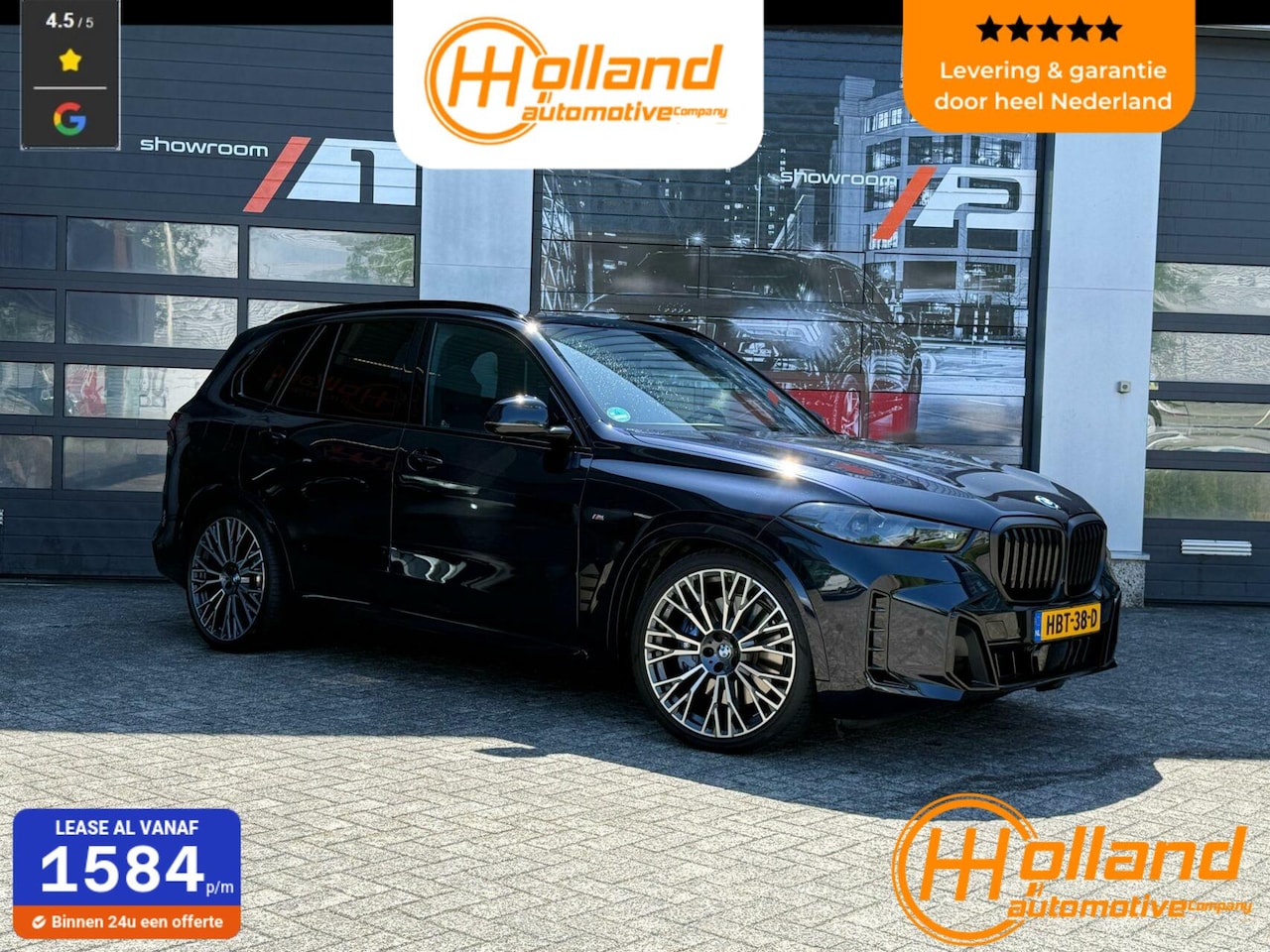 BMW X5 - xDrive50e| M PACK PRO| Carbon zwart|22inch performance velg. - AutoWereld.nl