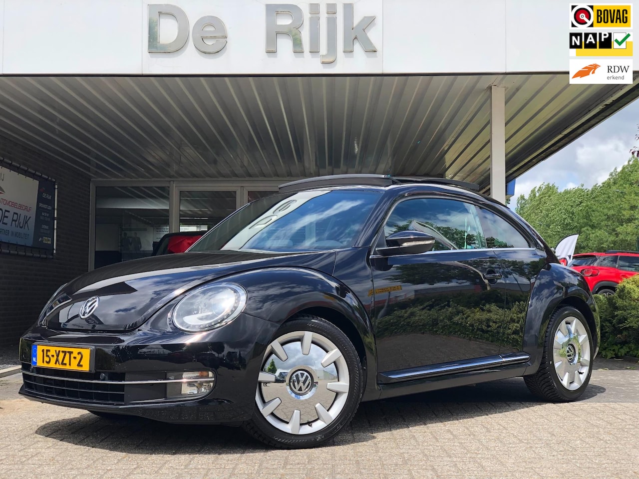 Volkswagen Beetle - 2.0 TSI Sport | Schuifdak, Leder, Stoelverw., Carplay/Android, PDC, Cruise, Climate | Deal - AutoWereld.nl
