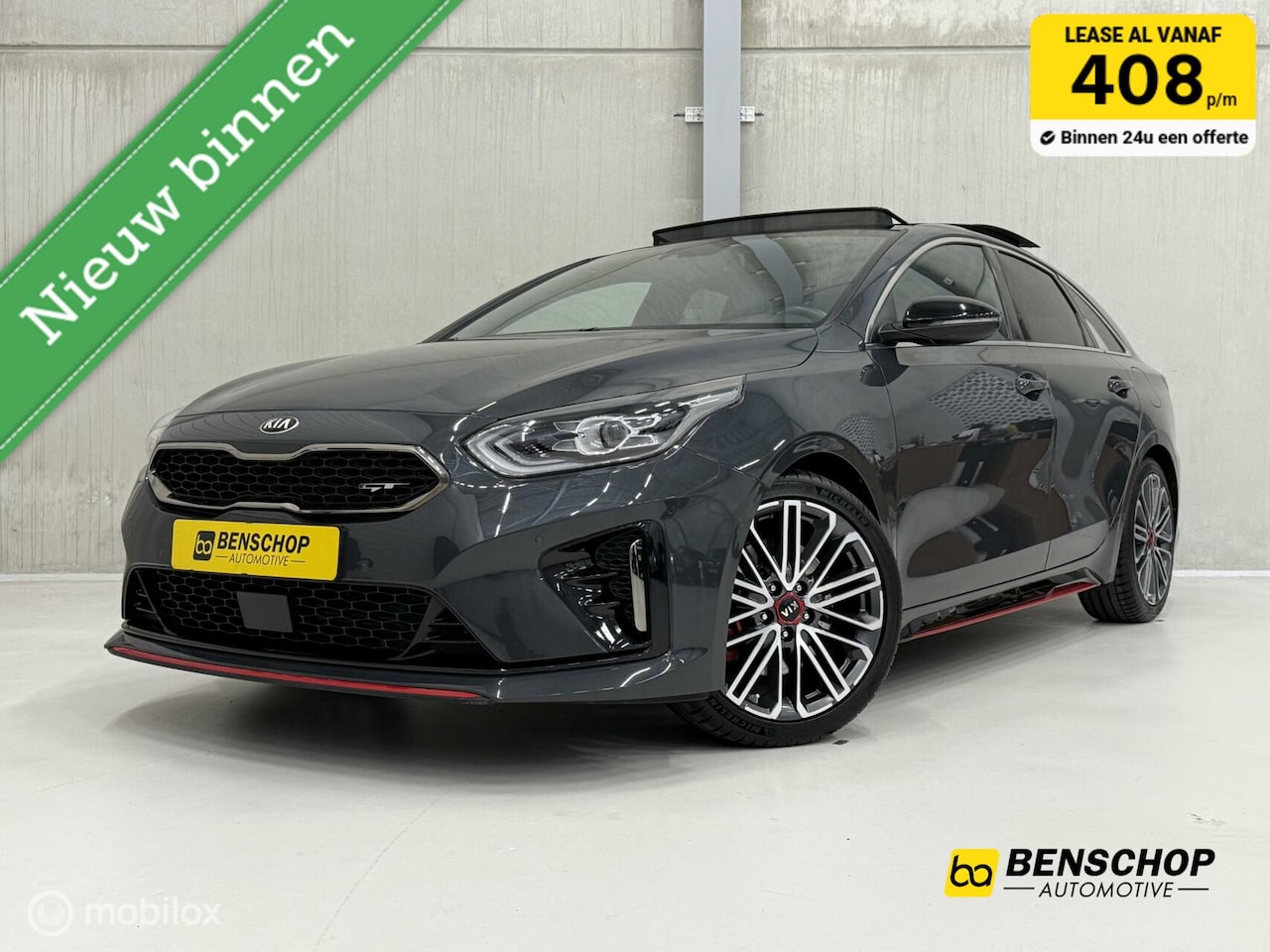 Kia Pro cee'd - 1.6 T-GDI GT Schuifdak Alcantara ACC Navi Carplay Camera JBL - AutoWereld.nl